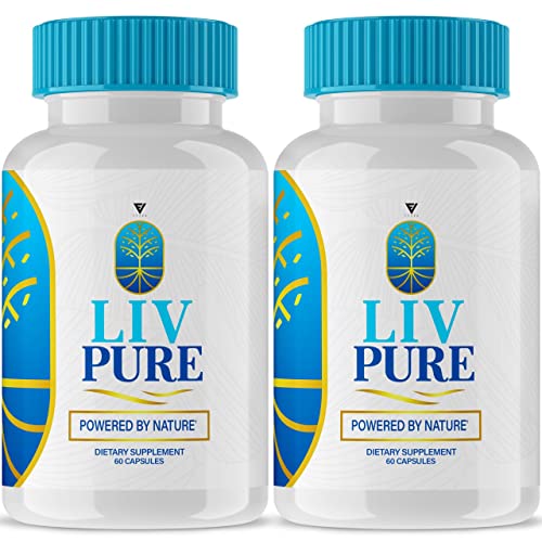 (2 Pack) Liv Pure Loss Pills, Livpure Liver Detox Cleanse Management Capsules Advanced Fyvus buy supplements canada
