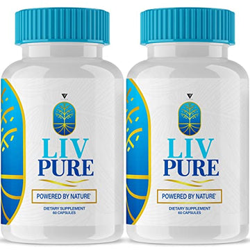 (2 Pack) Liv Pure Loss Pills, Livpure Liver Detox Cleanse Management Capsules Advanced Fyvus buy supplements canada