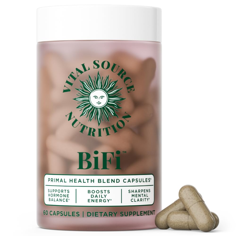 Vital Source Nutrition - BiFi Capsules - Premium Primal Organ Blend - Supports Hormone Health, Energy, Stamina & Clarity - Daily Vitality - Ancestral Supplements for Women - No Artificial Ingredients Vital Source Nutrition buy supplements canada