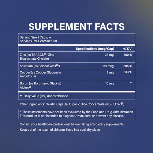 Amarna Alchemy Vitality Trace Minerals Supplement - Zinc with Copper, Selenium Amarna Alchemy buy supplements canada
