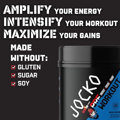JOCKO FUEL Ultimate Pre Workout Powder - Pre-Workout Energy Powder Drink for Men JOCKO FUEL buy supplements canada