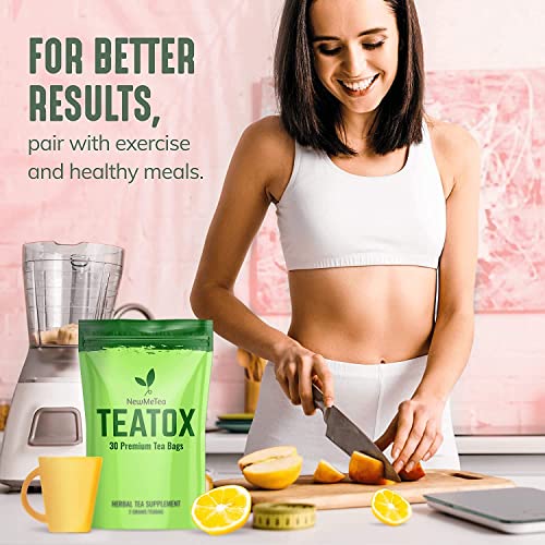 30 Day Detox Tea for Women & Men, All-Natural Herbal Teatox, Energy, Digestion NEWME buy supplements canada