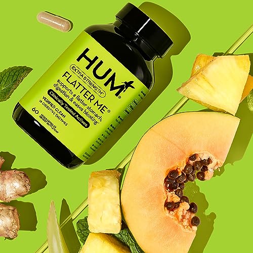 HUM Flatter Me Supplement for Daily Bloating - 18 Full Spectrum Digestive HUM buy supplements canada