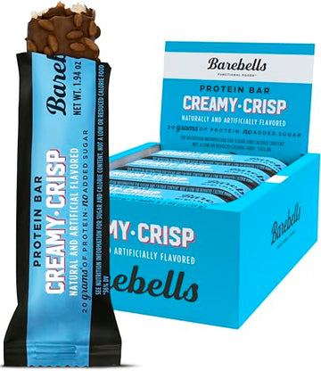 Barebells Protein Snacks Bars Creamy Crisp - 12 Count, 1.9oz Bars 55g of High Protein BAREBELLS buy supplements canada
