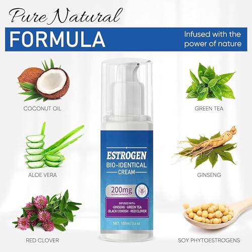Topicy Estrogen Cream, Natural Estrogen Cream for Women, Menopause Relief, Body Balance Support Topicy buy supplements canada