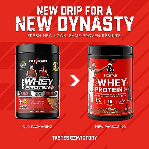 Six Star Elite Series 100% Whey Protein Plus Triple Chocolate 1.8lbs US Six Star buy supplements canada