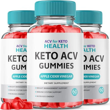 (3 Pack) ACV for Keto Health - Premium Apple Cider Vinegar Gummies – Natural Detox Hidden Elixir buy supplements canada