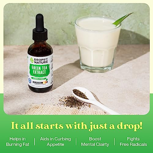 Green Tea Extract - 1000mg - 50% EGCG - Green Tea Liquid Drops, 4x more Powerful than Drops Of Nature buy supplements canada