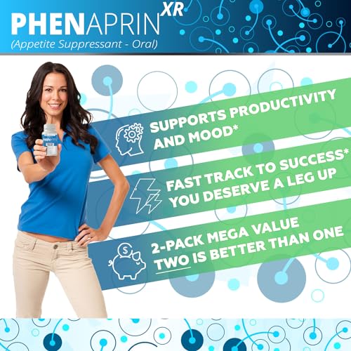 PhenAprin XR Maximum Strength Appetite Suppressant Diet Pills - 2-Pack, Metabolism Boosting SutraHealth buy supplements canada