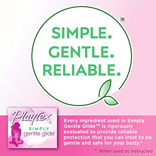 Playtex Simply Gentle Glide Unscented Tampons, Super Absorbency, 36 Count (Pack of 1) PLAYTEX buy supplements canada