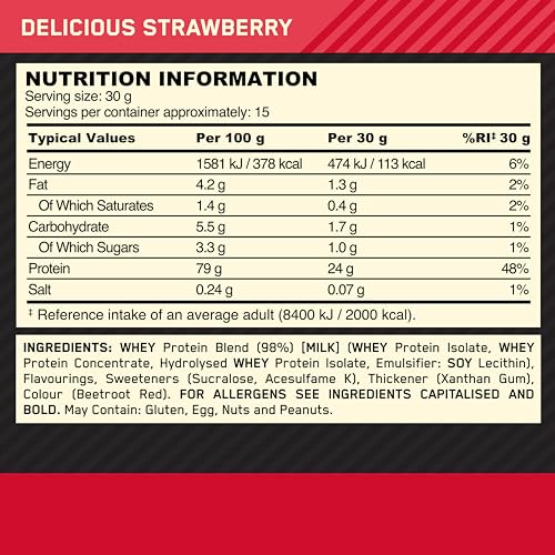 Optimum Nutrition Gold Standard 100% Whey Muscle Building and Recovery Protein Powder Optimum Nutrition buy supplements canada