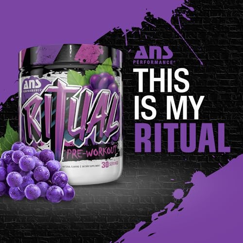 ANS Performance Ritual Pre Workout (30 Servings, 12.7 oz) - Complete Preworkout Formula ANS Performance buy supplements canada