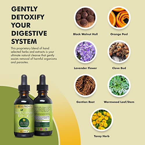 Go Nutrients Intestinal Edge Gut Detox Cleanse for Humans: Enhance Digestive Go Nutrients buy supplements canada