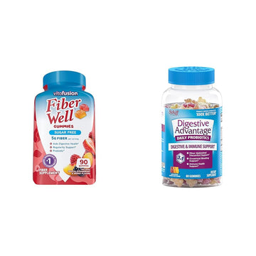 Vitafusion Fiber Well Sugar Free Fiber Supplement & Digestive Advantage Probiotic Vitafusion buy supplements canada