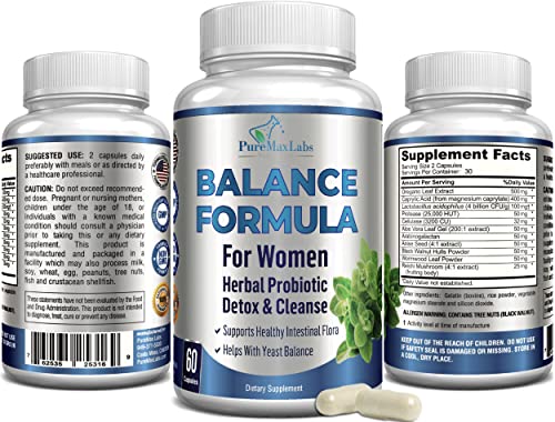 YUMMYVITE Balance Complex for Women - for Vaginal Health, Herbal Detox & Cleanse YUMMYVITE buy supplements canada