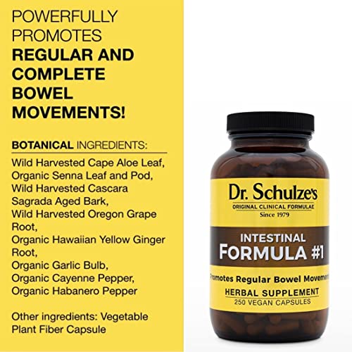 Dr. Schulze's Intestinal Formula #1 | All Natural Bowel Cleanse | Promotes Regular Dr. Schulze's buy supplements canada