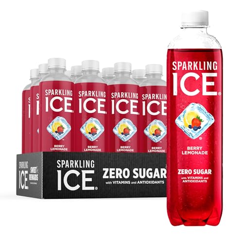 Sparkling Ice, Berry Lemonade Sparkling Water, Zero Sugar Flavored Water, with Vitamins Sparkling ICE buy supplements canada