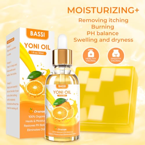 Yoni Soap & Yoni Oil & Feminine Wash Set for Women, Yoni Wash for Vaginal Ph Balance Remove BASSI buy supplements canada