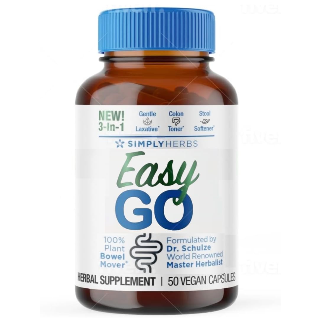 Dr. Schulze's Easy GO Bowel Mover - Formulated Gentle Laxative, Colon Toner & Stool Dr. Schulze's buy supplements canada