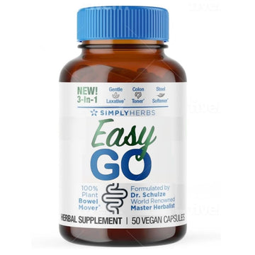 Dr. Schulze's Easy GO Bowel Mover - Formulated Gentle Laxative, Colon Toner & Stool Dr. Schulze's buy supplements canada