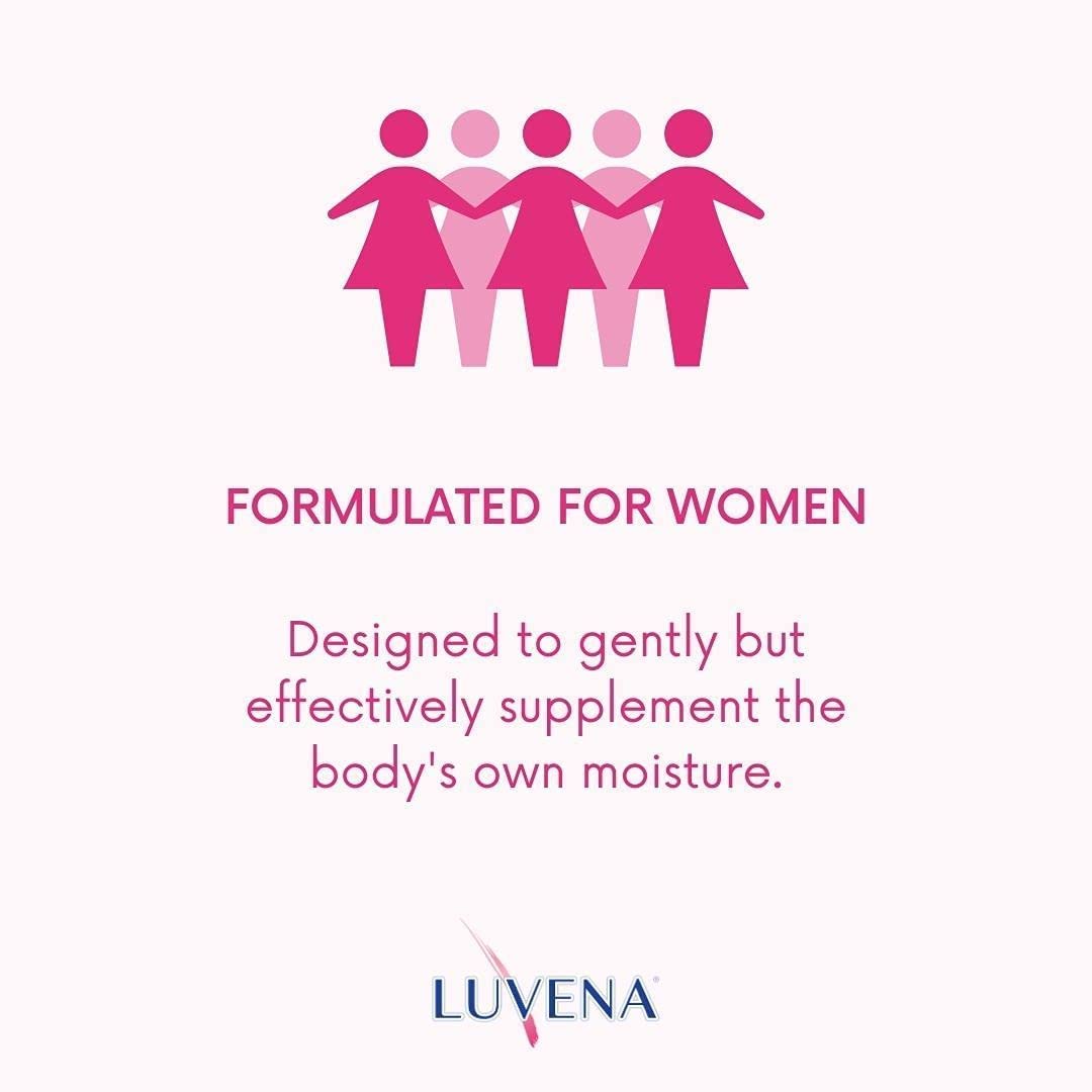 Luvena Moisturizer - Vaginal Moisturizer & Menopause Support for Women - Feminine Intimate LUVENA buy supplements canada