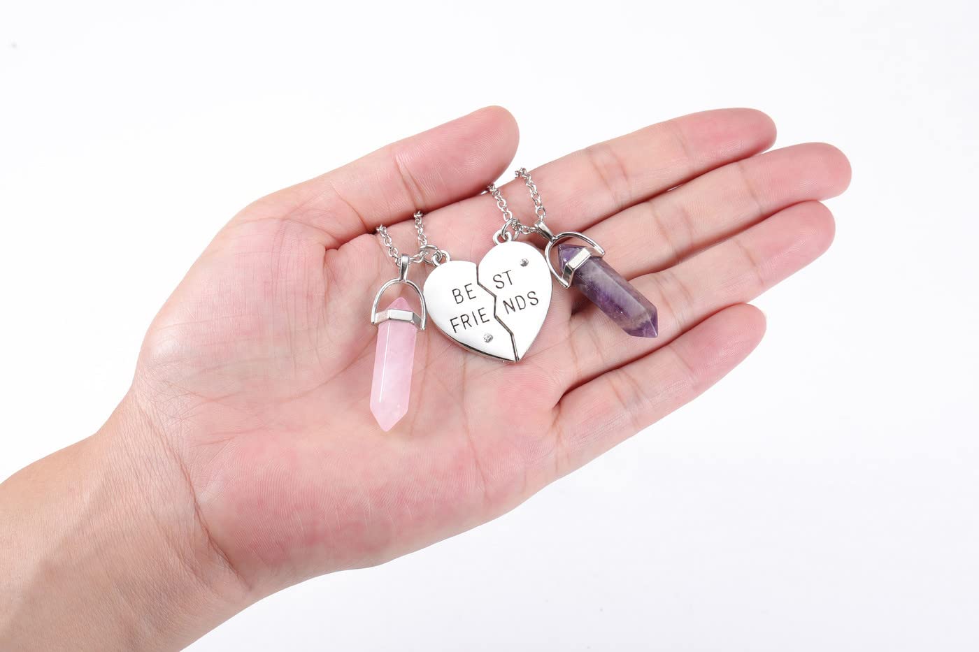 PESOENTH Best Friend Necklace for 2 Girls Gifts- BFF Friendship Necklaces Women Matching PESOENTH buy supplements canada