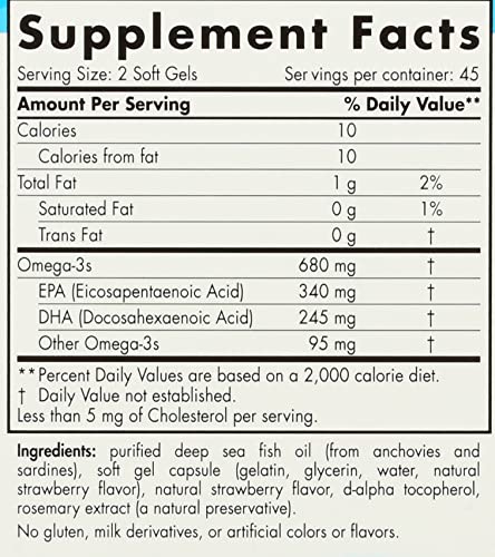 NORDIC NATURALS Junior Ultimate Omega Chewable Softgels, 680 Mg, 90 CT Nordic Naturals buy supplements canada
