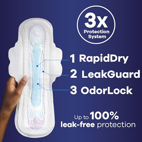 Always Ultra Thin Feminine Pads for Women, Size 5, Extra Heavy, Overnight Absorbency Always buy supplements canada