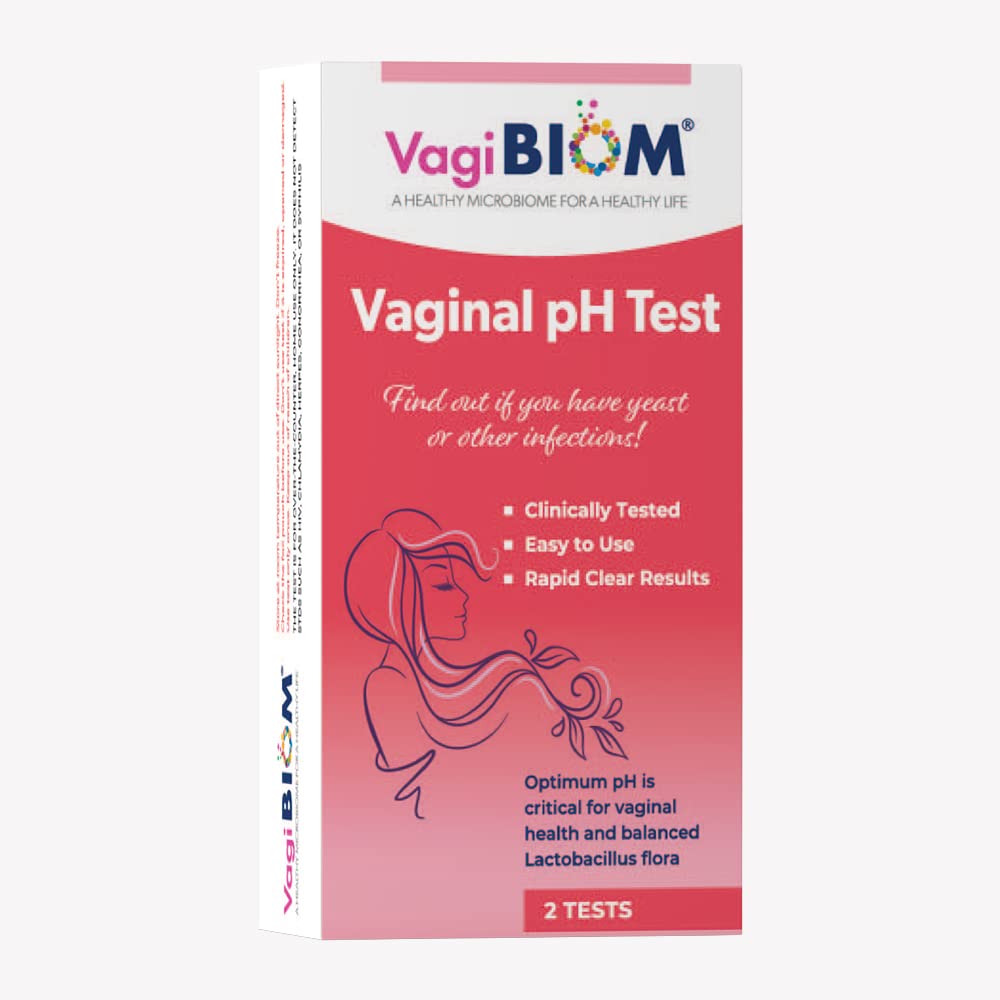 VagiBiom Vaginal pH Tester: Balanced and Healthy Vaginal microbiome ensures Optimum pH VagiBiom buy supplements canada