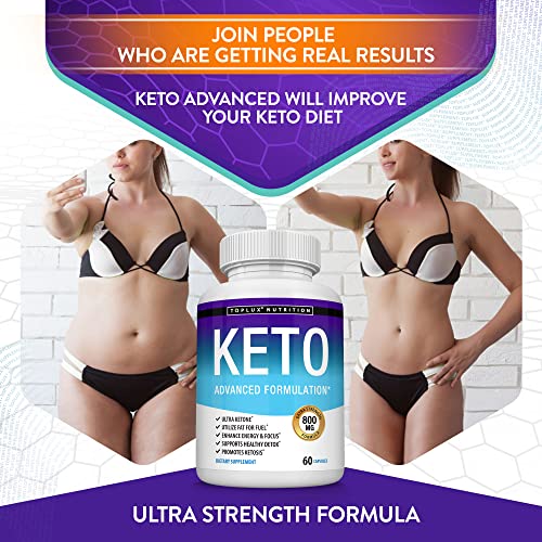Toplux Keto Pills Ketosis Diet - Natural Ketosis Using Ketone & Ketogenic Diet, Support Toplux buy supplements canada