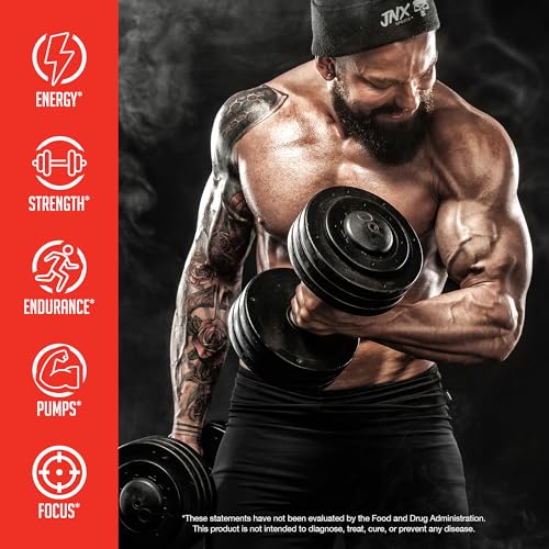 JNX SPORTS The Curse! Pre Workout Powder - Blue Raspberry 50 Servings | Preworkout JNX SPORTS buy supplements canada