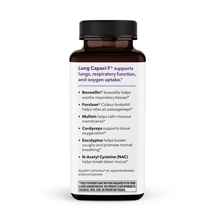 LifeSeasons - Lung Capaci-T - Lung & Respiratory Support Supplement LifeSeasons buy supplements canada