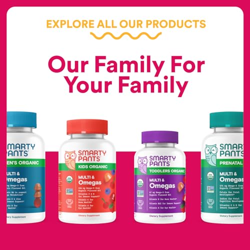 SmartyPants Women's Multivitamin Gummies - Improved Formula: Omega 3 (DHA/EPA), Methylfolate, CoQ10, Vitamin D3, C, Vitamin B12, B6, A, K & Zinc SmartyPants buy supplements canada
