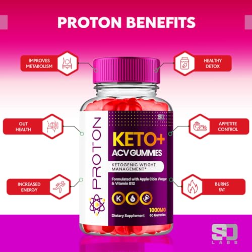 Proton Keto ACV Gummies Advanced Weight Loss 1000 MG, Proton Keto ACV Gummies S.O Labs buy supplements canada