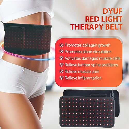Red Light Therapy Infrared Light Therapy for Muscle Pain Relief and Inflammation Red Light Therapy Belt DYUF buy supplements canada