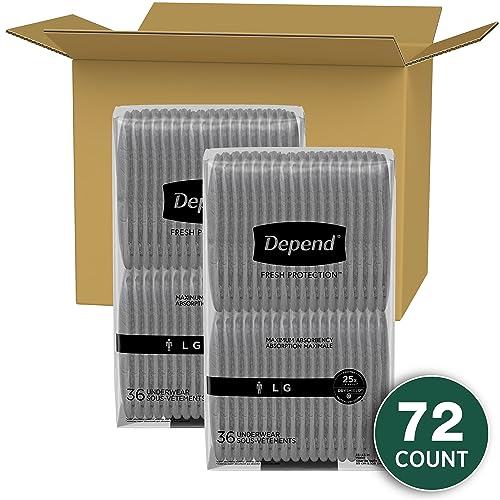 Depend Fresh Protection Adult Incontinence Underwear for Men Depend buy supplements canada