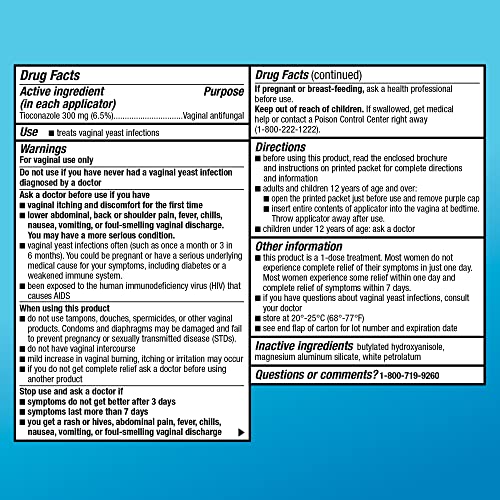 Amazon Basic Care Tioconazole Ointment 6.5 Percent, Vaginal Antifungal, 1-Dose Treatment Amazon Basic Care buy supplements canada