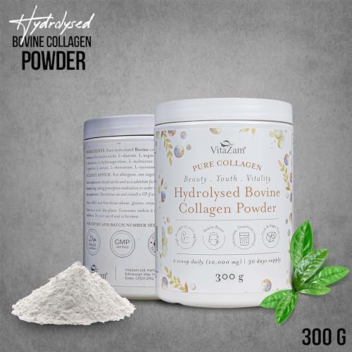 Vitazam Bovine Collagen Peptides - Hydrolyzed Type 1 & 3 Collagen Powder Protein Supplement for Healthy VitaZam buy supplements canada