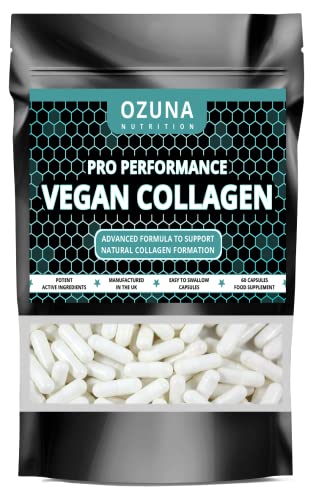 Pro Performance Vegan Collagen Complex – Vegetarian Collagen Capsules, Plant Based Collagen OZUNA NUTRITION buy supplements canada