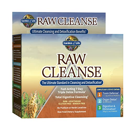 Garden of Life Detox Cleanse Raw Cleanse Fast-Acting 7 Day Cleanse and Detox Formula Garden of Life buy supplements canada