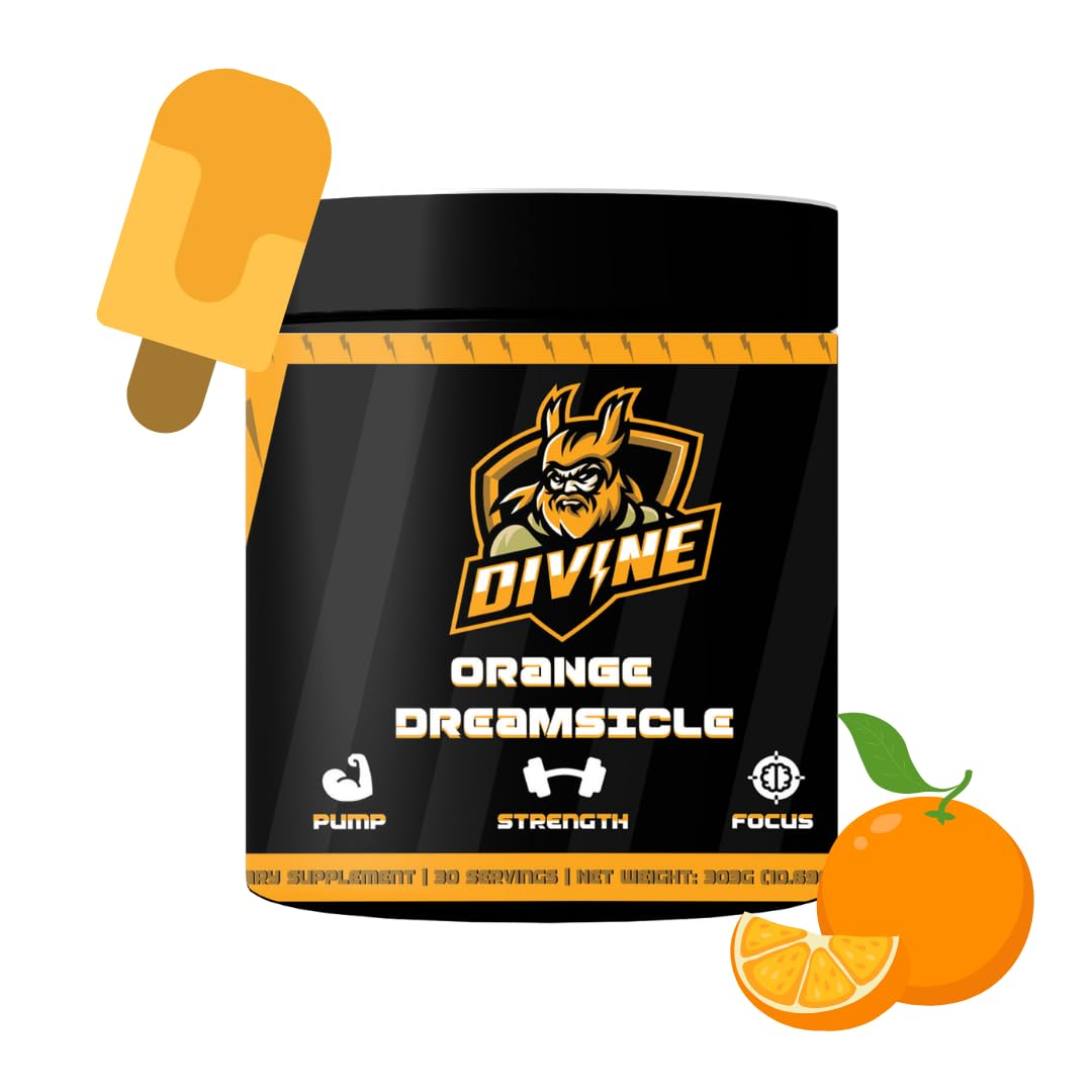 Orange Dreamsicle Pre Workout | The Best Tasting Pre Workout | Intense Increased Endurance Beta Bears buy supplements canada