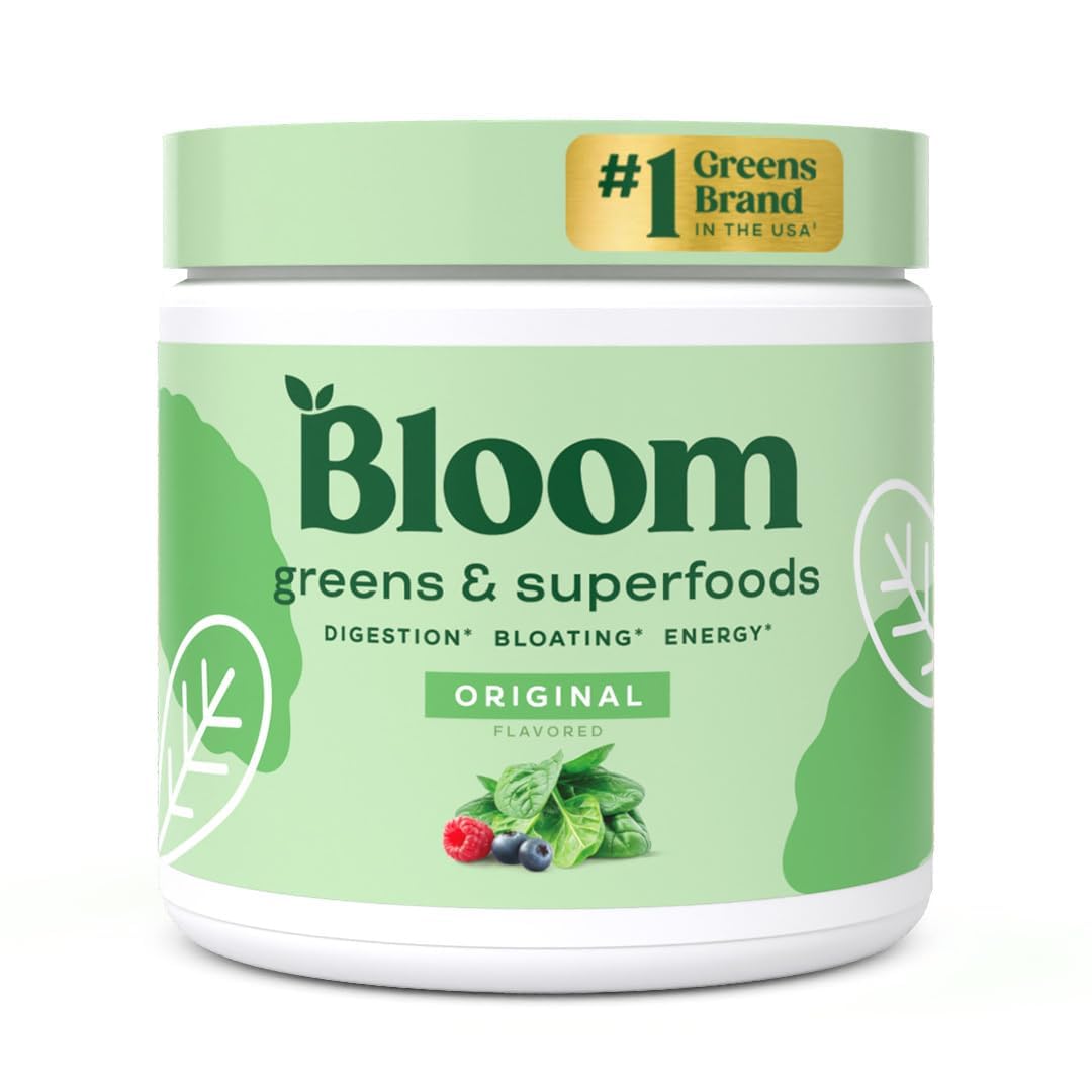 Bloom Nutrition Greens and Superfoods Powder for Digestive Health, Greens Powder Bloom Nutrition buy supplements canada