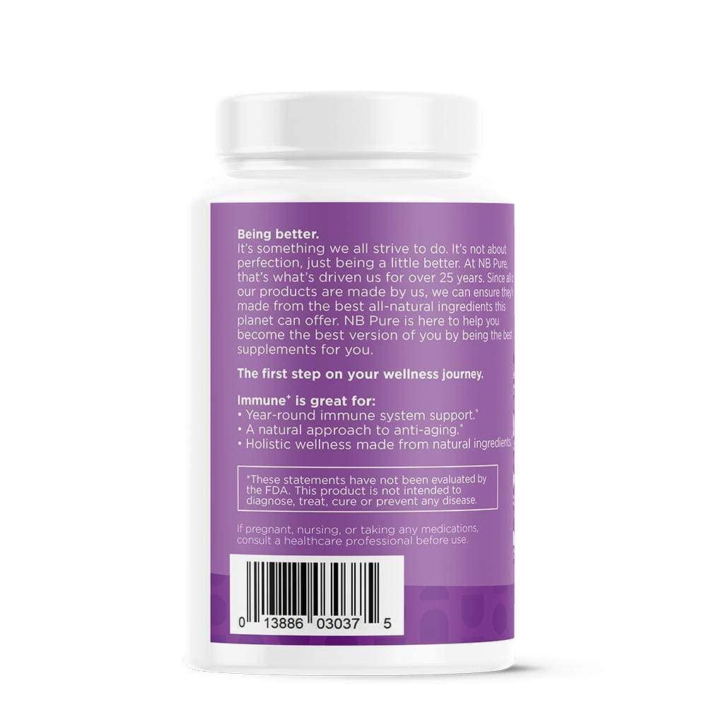 nbpure Immune+ Daily Immune System Supplement Boost, Immunity Supplement, 90 Count nbpure buy supplements canada
