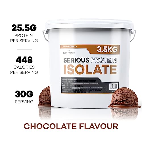 The Bulk Protein Company, Serious Protein Isolate – 3.5kg – Whey Protein Iso The Bulk Protein Company buy supplements canada