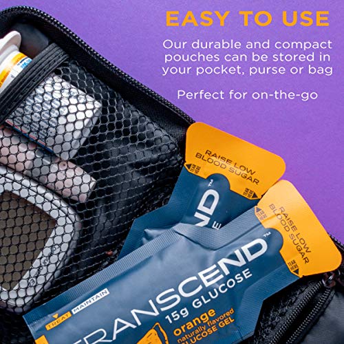 Transcend Glucose Gel Packs - Orange, 60 Pack (1.1oz Each) - FSA/HSA Transcend buy supplements canada