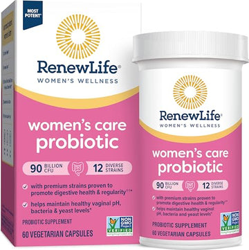 Renew Life Women's Probiotic Capsules, Supports pH Balance for Women, Vaginal Renew Life buy supplements canada