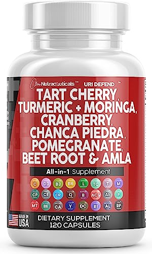 Tart Cherry Extract Capsules 20,000mg with Turmeric 8000mg Moringa Clean Nutraceuticals buy supplements canada