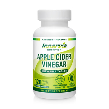 INNERVISNUTRITION Apple Cider Vinegar 120 Chewable Tablets Healthy Heart Immune INNERVISNUTRITION buy supplements canada