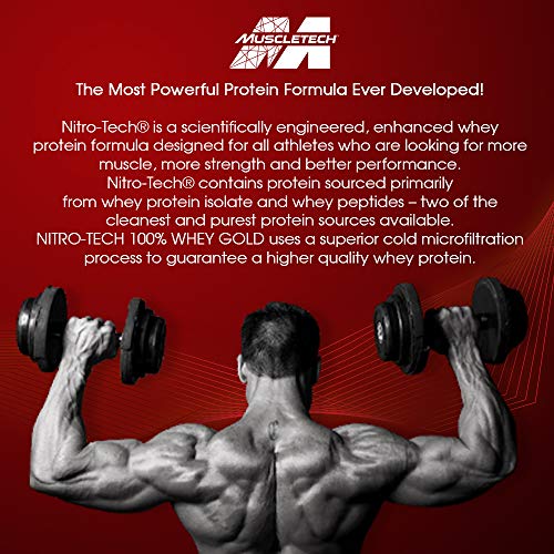 Whey Protein Powder - MuscleTech Nitro-Tech Whey Gold Protein Powder MuscleTech buy supplements canada
