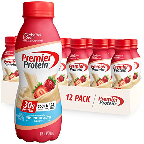 Premier Liquid Protein Shake -24 Vitamins & Minerals/Nutrients to Support Immune Health Premier Protein buy supplements canada